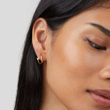 Mariana – Silver earrings with an elegant and streamlined design.
