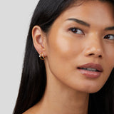 Mariana – Silver earrings with an elegant and streamlined design.