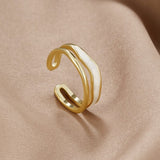 Beatrix – Minimalist Gold Ring