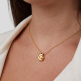 Verena – Gold Heart-Shaped Necklace