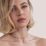 Helmina – Colorful Gold Chain with Enamel Accents