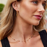 Helmina – Colorful Gold Chain with Enamel Accents