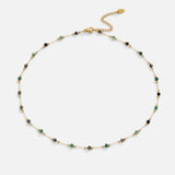 Karolina – Fun Necklace with Delicate Pearl Details