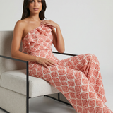 Jimena | Spring Geometric Print Jumpsuit