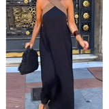 Quirina | Cross-Over Maxi Dress