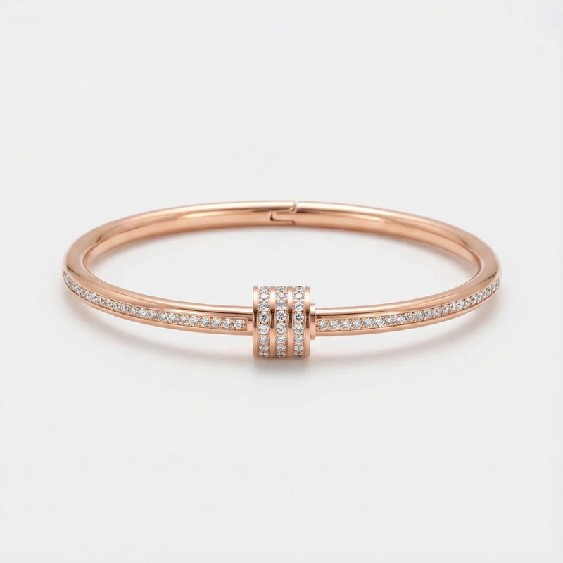 Shiny Vianna Bracelet in Rose Gold
