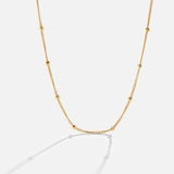 Fiona – Gold Necklace with Mini Charms