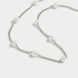 Miriam – Delicate Gold Necklace with Pearls