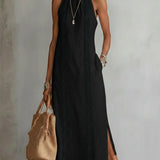 Jimena ™ | Relaxed Embroidered Midi Dress