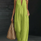BEA™ | Minimalist and Elegant Linen Jumpsuit
