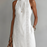 Jimena ™ | Relaxed Embroidered Midi Dress