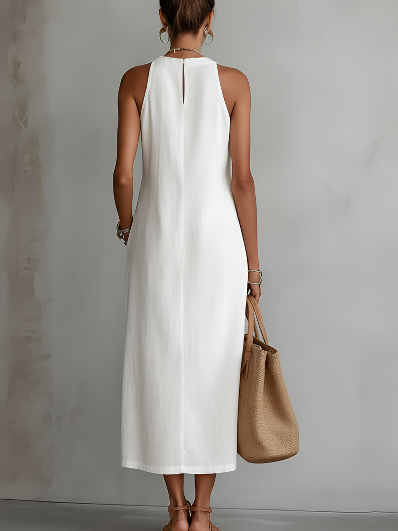 Jimena ™ | Relaxed Embroidered Midi Dress