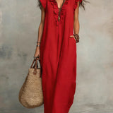 Amelia | Flowing Bohemian Maxi Dress