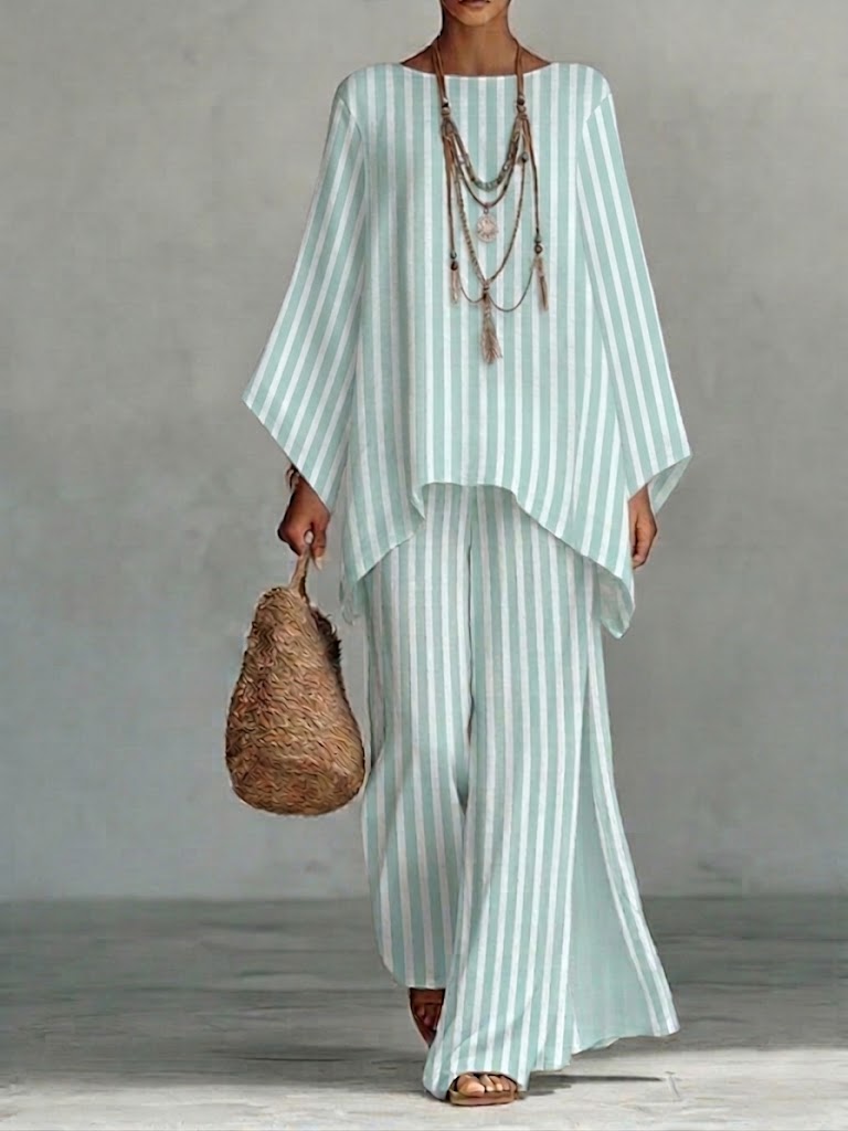 ANNA™ | LOOSE COTTON AND LINEN SET