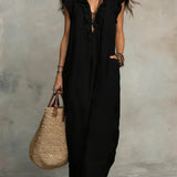 Amelia | Flowing Bohemian Maxi Dress