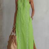 Jimena ™ | Relaxed Embroidered Midi Dress