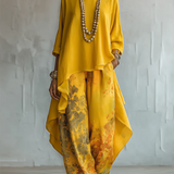 FLOR ™ | Elegant Artistic Floral Printed Set