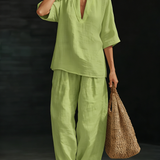 PIPA™ | Artistic Cotton-Linen Set