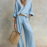NANDA ™ | Cotton-Linen Two-Piece Set
