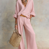 NANDA ™ | Cotton-Linen Two-Piece Set