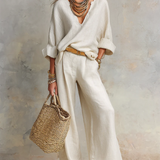 NANDA ™ | Cotton-Linen Two-Piece Set