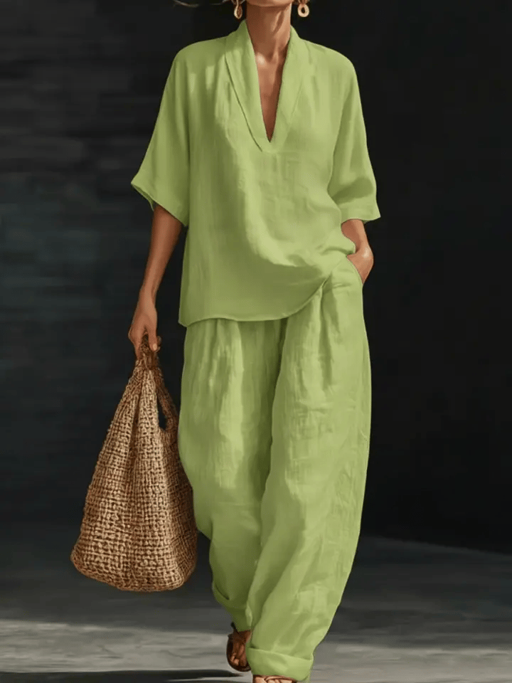 PIPA™ | Artistic Cotton-Linen Set