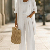 LUCI ™ | Minimalist Linen and Cotton 3-Piece Set