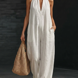 BEA™ | Minimalist and Elegant Linen Jumpsuit