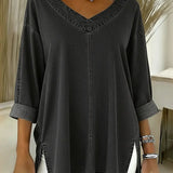 Maja - Eternal Denim Cotton T-Shirt