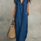 Amelia | Flowing Bohemian Maxi Dress