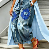 LETI | Casual Printed Jeans