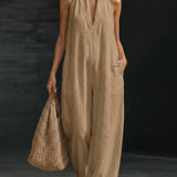 BEA™ | Minimalist and Elegant Linen Jumpsuit