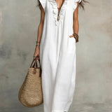 Amelia | Flowing Bohemian Maxi Dress