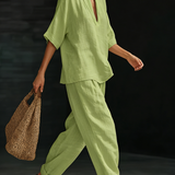 PIPA™ | Artistic Cotton-Linen Set
