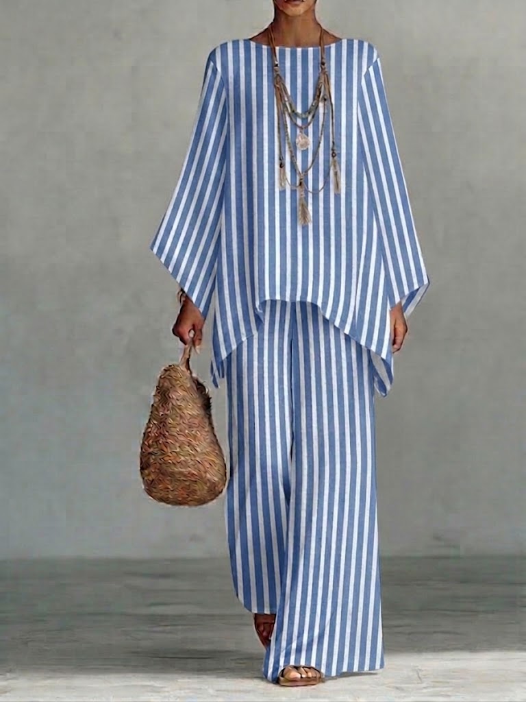 ANNA™ | LOOSE COTTON AND LINEN SET