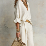 NANDA ™ | Cotton-Linen Two-Piece Set