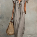 Amelia | Flowing Bohemian Maxi Dress