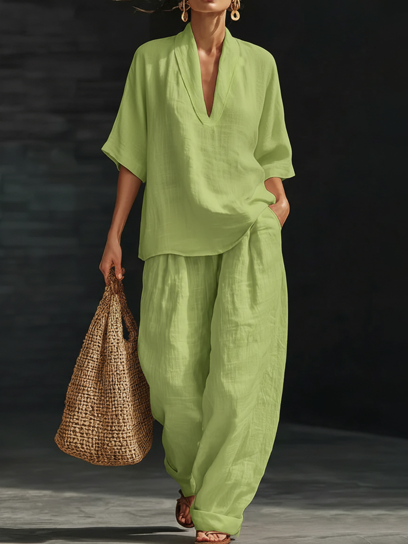 PIPA™ | Artistic Cotton-Linen Set