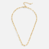 Leonora – Gold Link Design Necklace