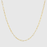 Miriam – Gold Necklace with Pearl Detail