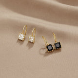 Annemarie – Silver Earrings with Elegant Drop Design