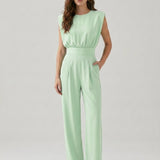 Aria | Elegant Jumpsuit with Belt