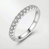 Moissanite Stone Wedding Ring