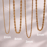 Helena – Gold Necklace with Dot Design