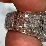 Silver Ring with Round Diamonds - Anna-Lena