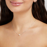 Clara – Gold Necklace with Circular Pendant