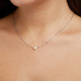Clara – Gold Necklace with Circular Pendant