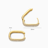 Iconic Creoli Pavé Earrings
