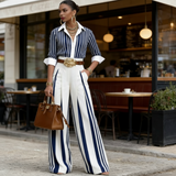 Atenas ™ | Shirt and Wide Pants Set