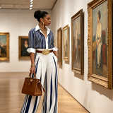 Atenas ™ | Shirt and Wide Pants Set